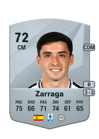 Zarraga Common 72 OVR