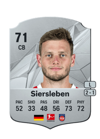 Tim Siersleben Rare 71 OVR
