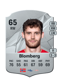 Ole Didrik Blomberg Rare 65 OVR