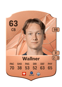 Silvan Wallner Rare 63 OVR