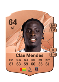 Clau Mendes Rare 64 OVR