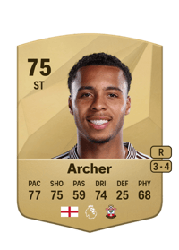 Cameron Archer Common 75 OVR