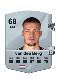 Davy van den Berg Common 68 OVR