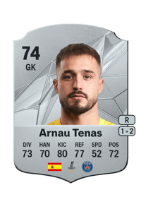 Arnau Tenas Rare 74 OVR