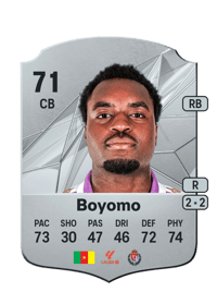 Flavien-Enzo Boyomo Rare 71 OVR