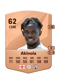 Tim Akinola Common 62 OVR