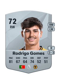 Rodrigo Gomes Common 72 OVR