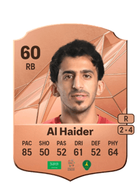 Aref Al Haider Rare 60 OVR