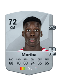 Ilaix Moriba Common 72 OVR