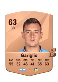 Ignacio Gariglio Common 63 OVR