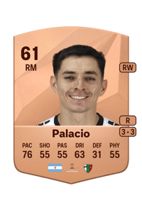 Pablo Palacio Common 61 OVR