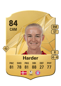Pernille Harder Rare 84 OVR