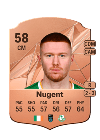 Darragh Nugent Rare 58 OVR
