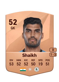 Arsh Shaikh Common 52 OVR