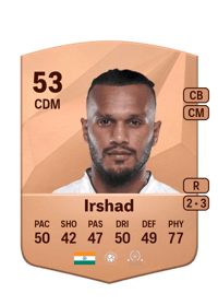 Mohammed Irshad Common 53 OVR