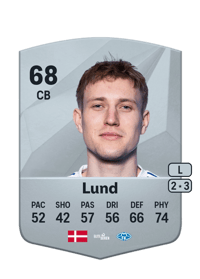 Valdemar Lund Common 68 OVR