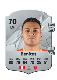 Luis Benítes Rare 70 OVR