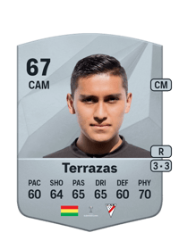 Adalid Terrazas Common 67 OVR