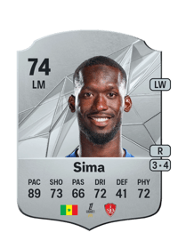 Abdallah Sima Rare 74 OVR
