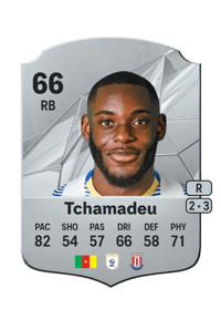 Junior Tchamadeu Rare 66 OVR