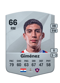 Enzo Giménez Common 66 OVR