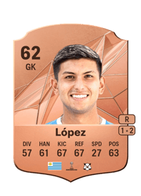 Enzo López Rare 62 OVR