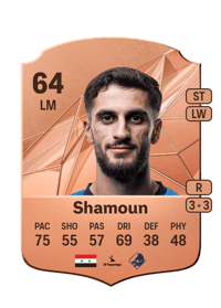 Noah Shamoun Rare 64 OVR