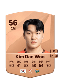 Kim Dae Woo Common 56 OVR