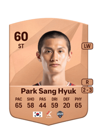 Park Sang Hyuk Common 60 OVR