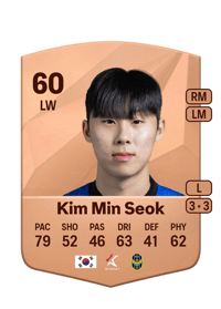 Kim Min Seok Common 60 OVR
