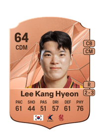 Lee Kang Hyeon Rare 64 OVR