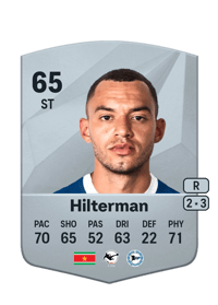 Jeredy Hilterman Common 65 OVR