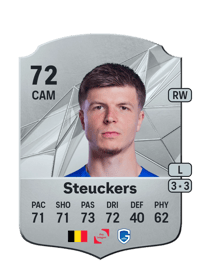 Jarne Steuckers Rare 72 OVR