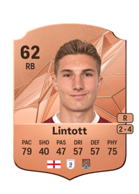 Harvey Lintott Rare 62 OVR