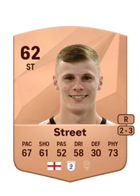 Robert Street Common 62 OVR