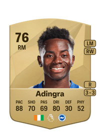 Simon Adingra Common 76 OVR