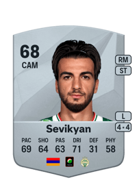 Edgar Sevikyan Common 68 OVR