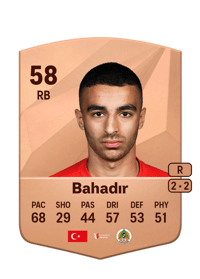 Yunus Bahadır Common 58 OVR