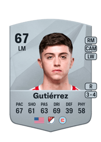 Brian Gutiérrez Common 67 OVR