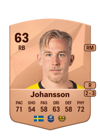 Herman Johansson Common 63 OVR