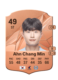 Ahn Chang Min Rare 49 OVR
