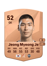 Jeong Myeong Je Common 52 OVR