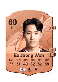 Eo Jeong Won Rare 60 OVR