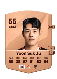 Yoon Suk Ju Common 55 OVR