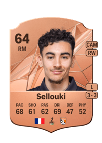 Malik Sellouki Rare 64 OVR
