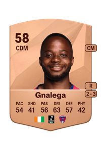 Fred Gnalega Common 58 OVR