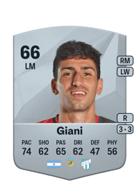 Justo Giani Common 66 OVR