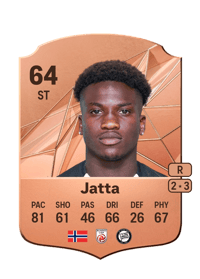 Seedy Jatta Rare 64 OVR