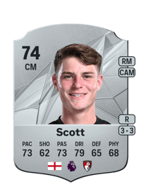 Alex Scott Rare 74 OVR