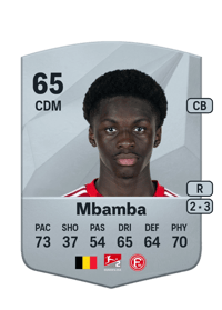 Noah Mbamba Common 65 OVR
